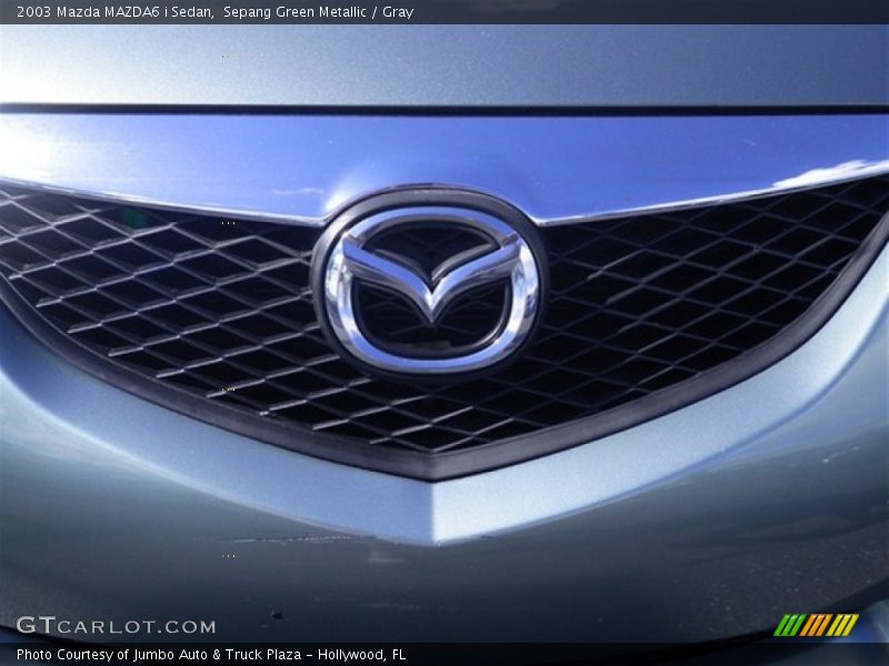 Sepang Green Metallic / Gray 2003 Mazda MAZDA6 i Sedan