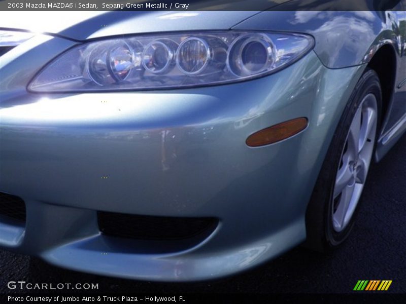 Sepang Green Metallic / Gray 2003 Mazda MAZDA6 i Sedan