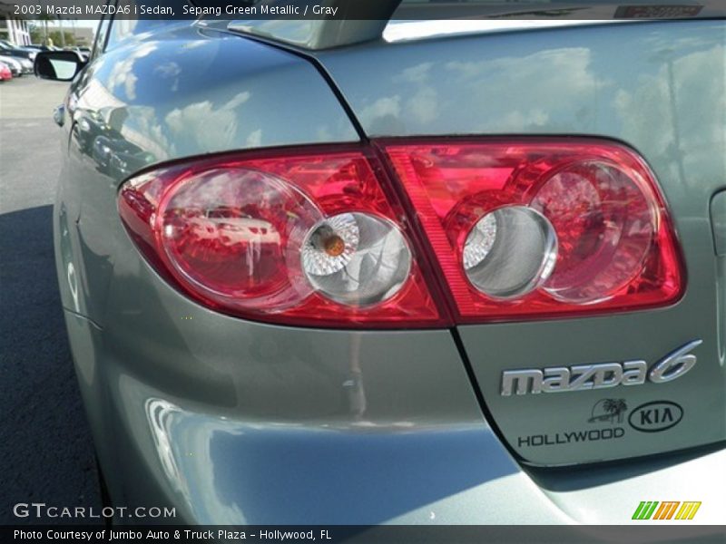 Sepang Green Metallic / Gray 2003 Mazda MAZDA6 i Sedan