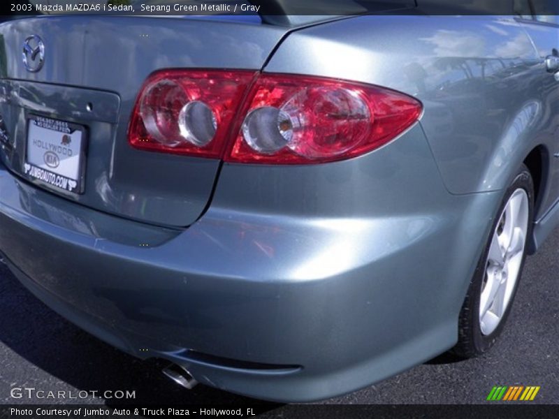 Sepang Green Metallic / Gray 2003 Mazda MAZDA6 i Sedan