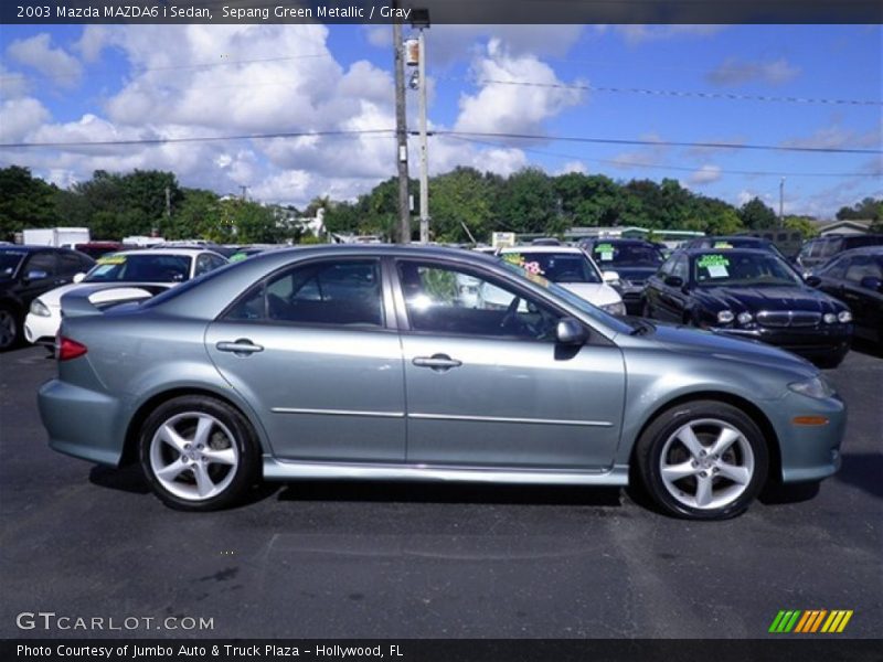 Sepang Green Metallic / Gray 2003 Mazda MAZDA6 i Sedan