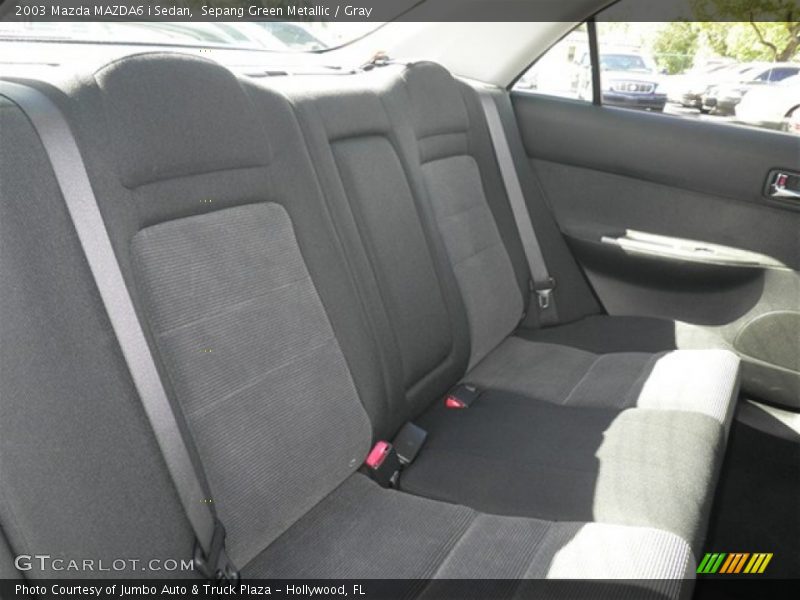 Sepang Green Metallic / Gray 2003 Mazda MAZDA6 i Sedan
