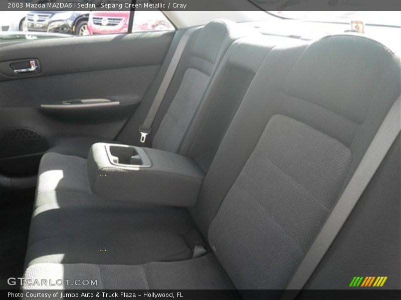Sepang Green Metallic / Gray 2003 Mazda MAZDA6 i Sedan