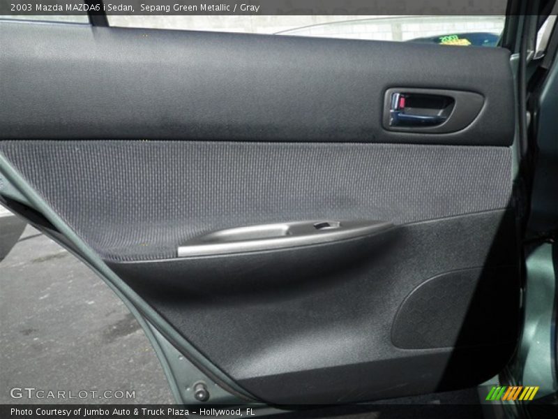 Sepang Green Metallic / Gray 2003 Mazda MAZDA6 i Sedan