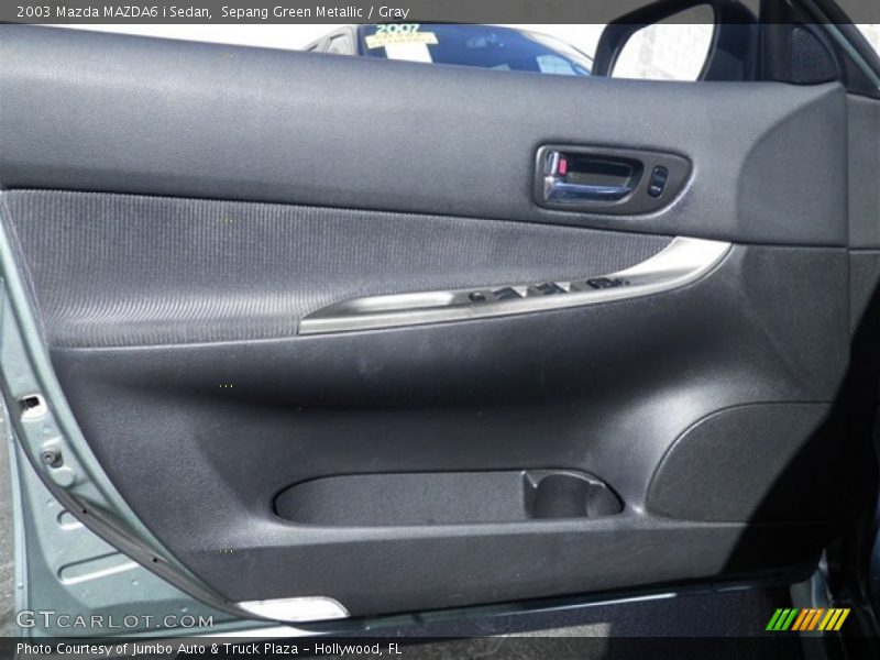 Sepang Green Metallic / Gray 2003 Mazda MAZDA6 i Sedan
