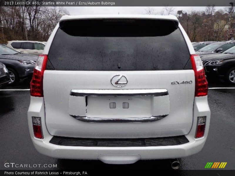 Starfire White Pearl / Ecru/Auburn Bubinga 2013 Lexus GX 460