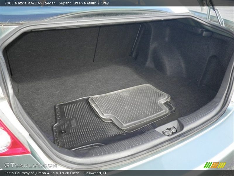 Sepang Green Metallic / Gray 2003 Mazda MAZDA6 i Sedan