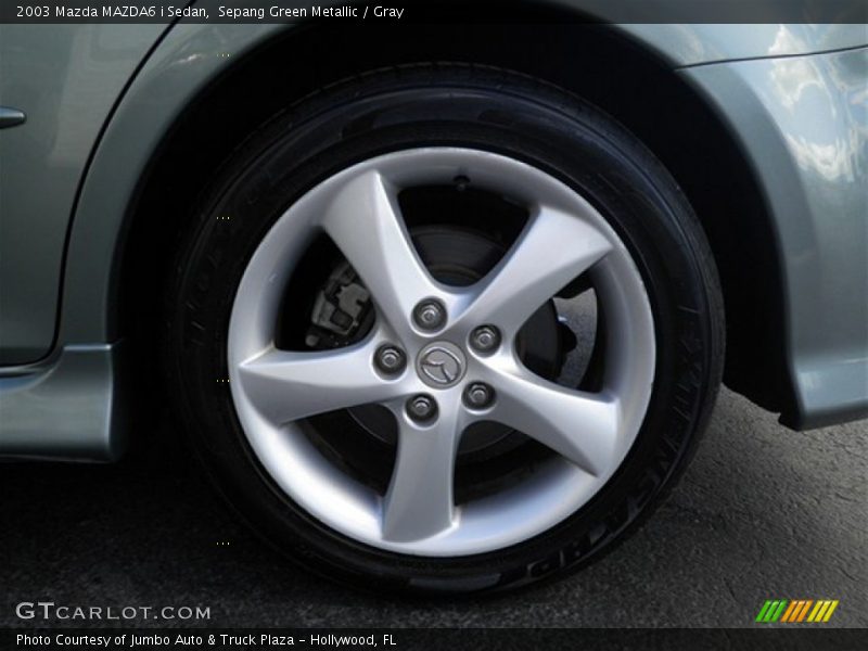 Sepang Green Metallic / Gray 2003 Mazda MAZDA6 i Sedan