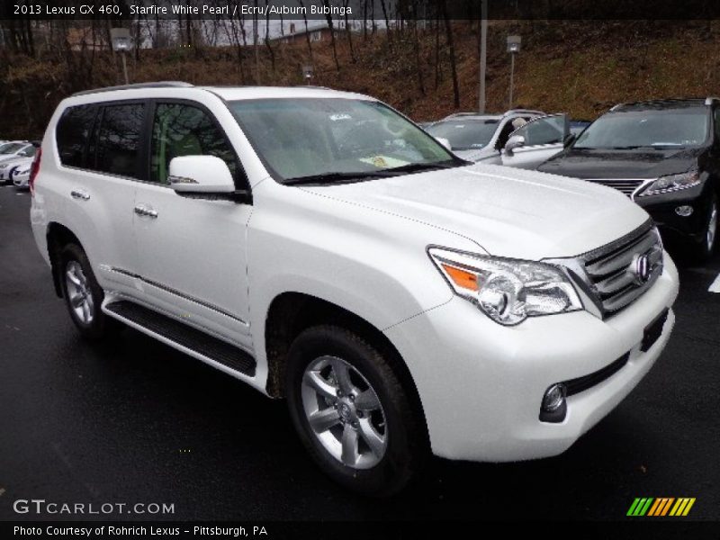 Starfire White Pearl / Ecru/Auburn Bubinga 2013 Lexus GX 460