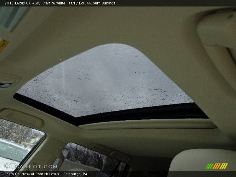 Starfire White Pearl / Ecru/Auburn Bubinga 2013 Lexus GX 460