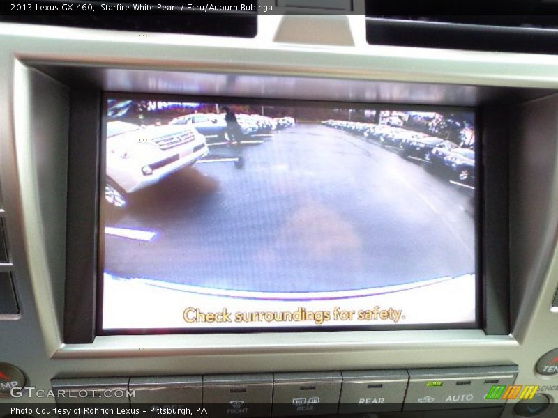 Starfire White Pearl / Ecru/Auburn Bubinga 2013 Lexus GX 460