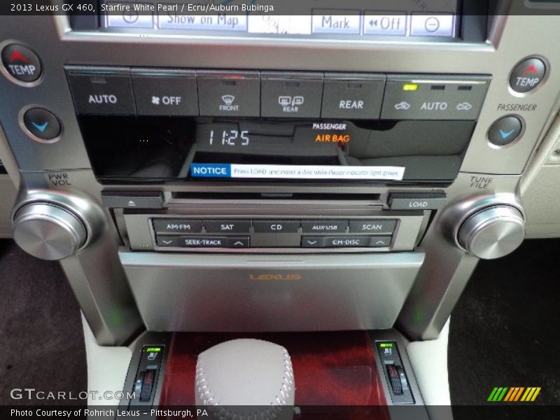 Starfire White Pearl / Ecru/Auburn Bubinga 2013 Lexus GX 460
