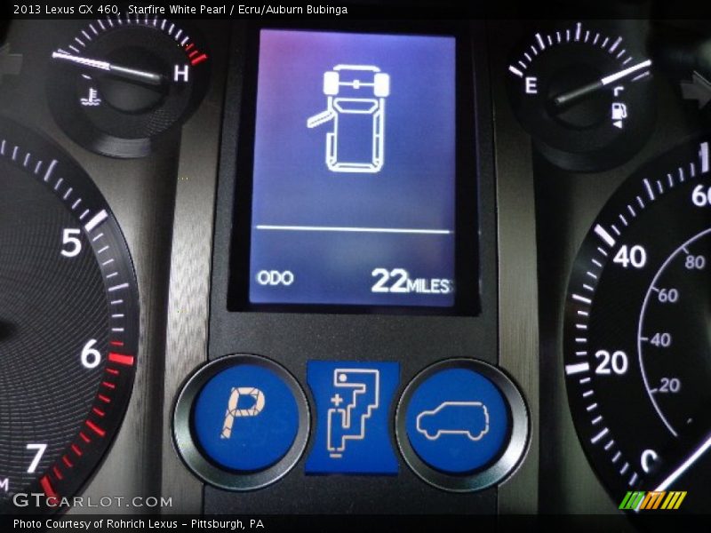 Starfire White Pearl / Ecru/Auburn Bubinga 2013 Lexus GX 460