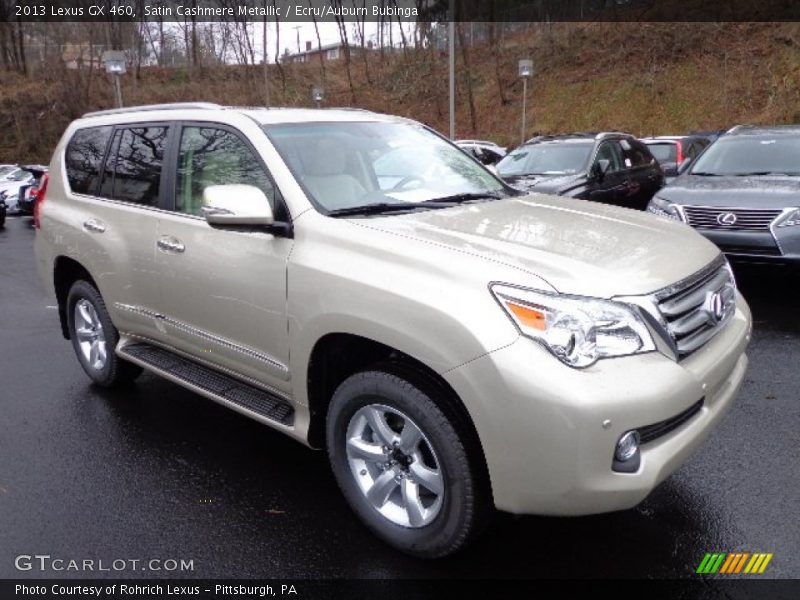 Satin Cashmere Metallic / Ecru/Auburn Bubinga 2013 Lexus GX 460