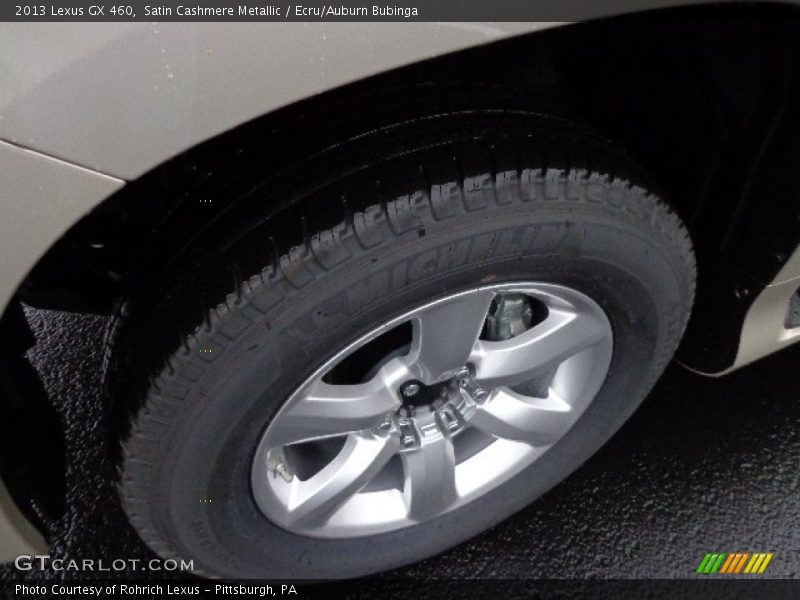 Satin Cashmere Metallic / Ecru/Auburn Bubinga 2013 Lexus GX 460