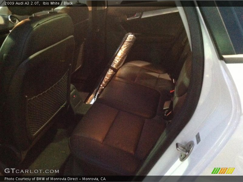 Ibis White / Black 2009 Audi A3 2.0T
