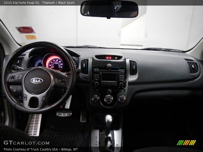 Titanium / Black Sport 2010 Kia Forte Koup SX