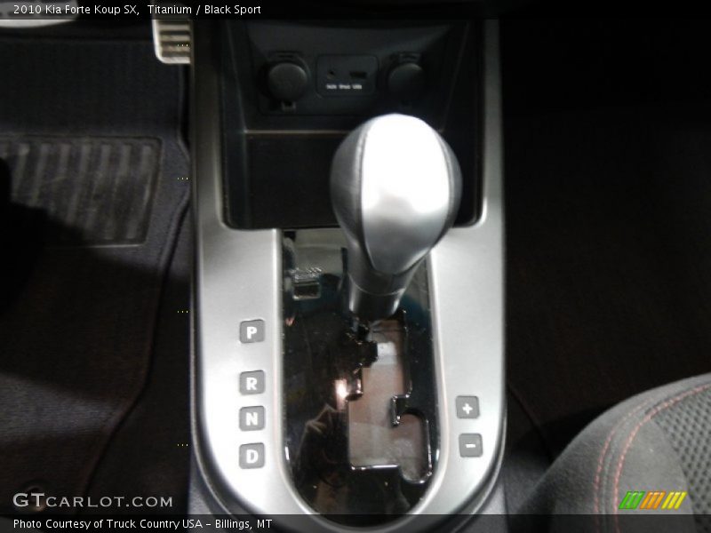 Titanium / Black Sport 2010 Kia Forte Koup SX