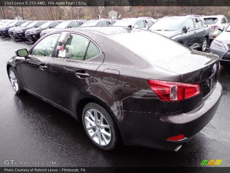  2013 IS 250 AWD Fire Agate Pearl