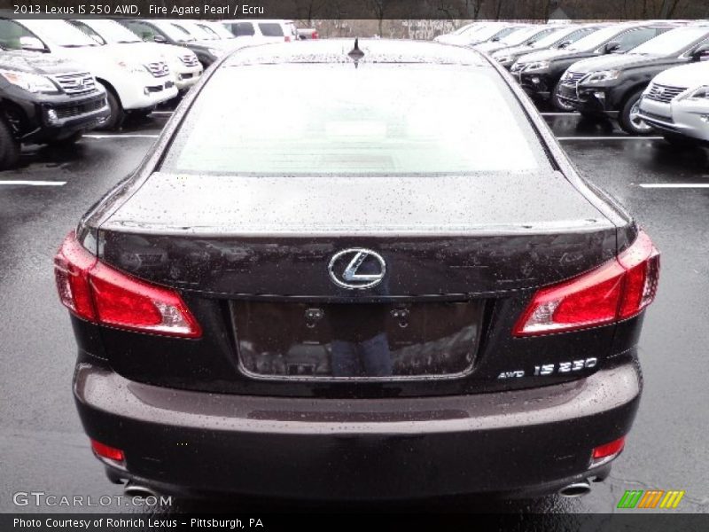 Fire Agate Pearl / Ecru 2013 Lexus IS 250 AWD