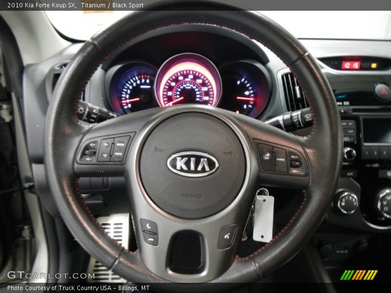 Titanium / Black Sport 2010 Kia Forte Koup SX