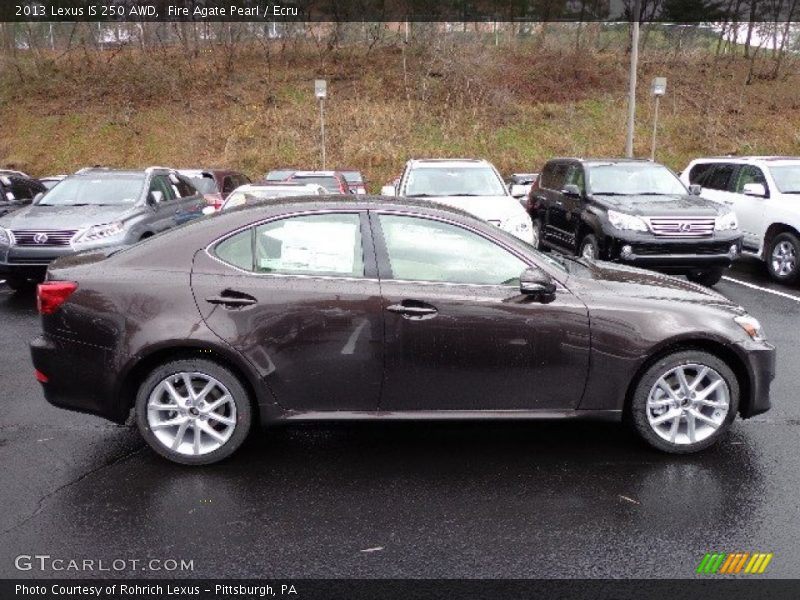  2013 IS 250 AWD Fire Agate Pearl