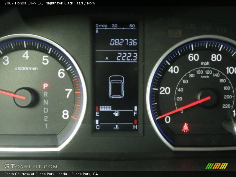Nighthawk Black Pearl / Ivory 2007 Honda CR-V LX