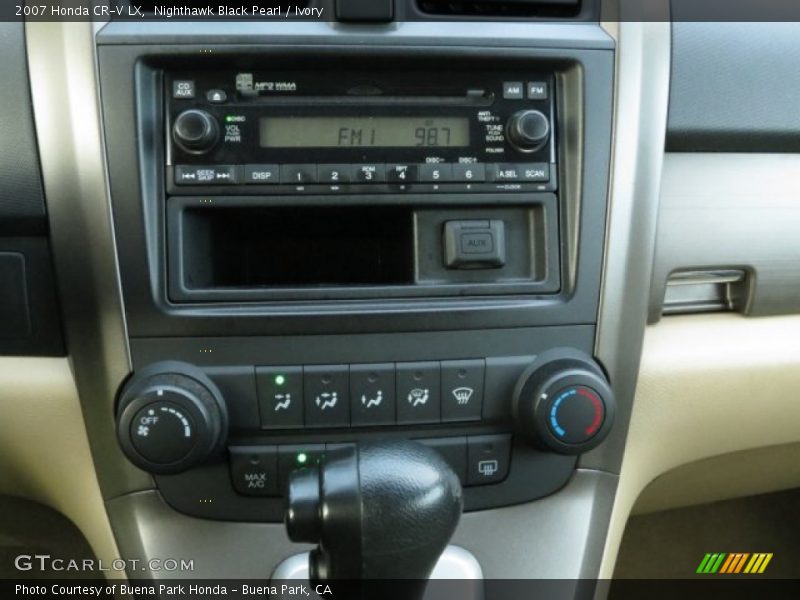 Nighthawk Black Pearl / Ivory 2007 Honda CR-V LX