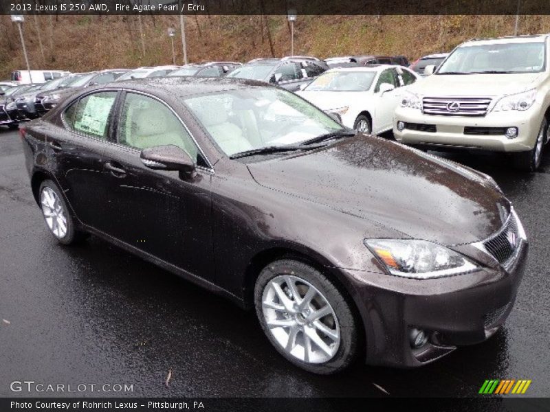 Front 3/4 View of 2013 IS 250 AWD