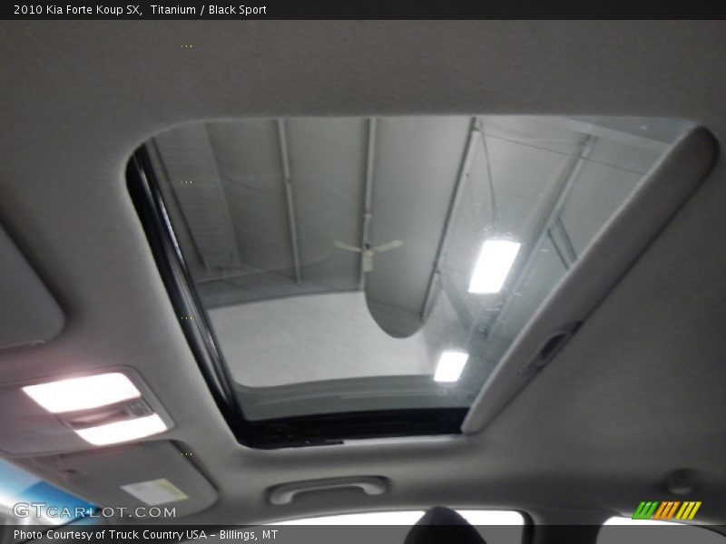 Titanium / Black Sport 2010 Kia Forte Koup SX