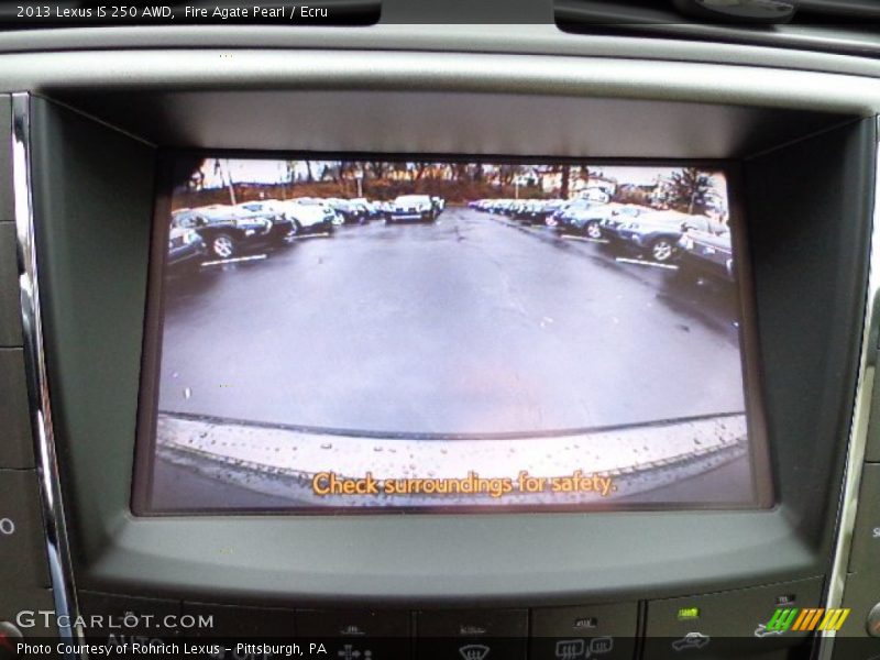 Fire Agate Pearl / Ecru 2013 Lexus IS 250 AWD