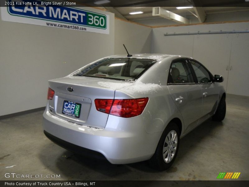 Bright Silver / Stone 2011 Kia Forte LX