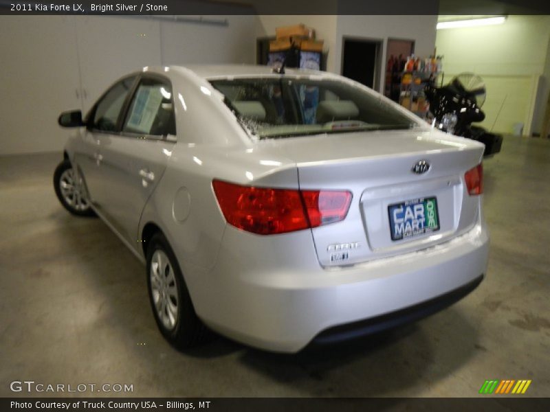 Bright Silver / Stone 2011 Kia Forte LX