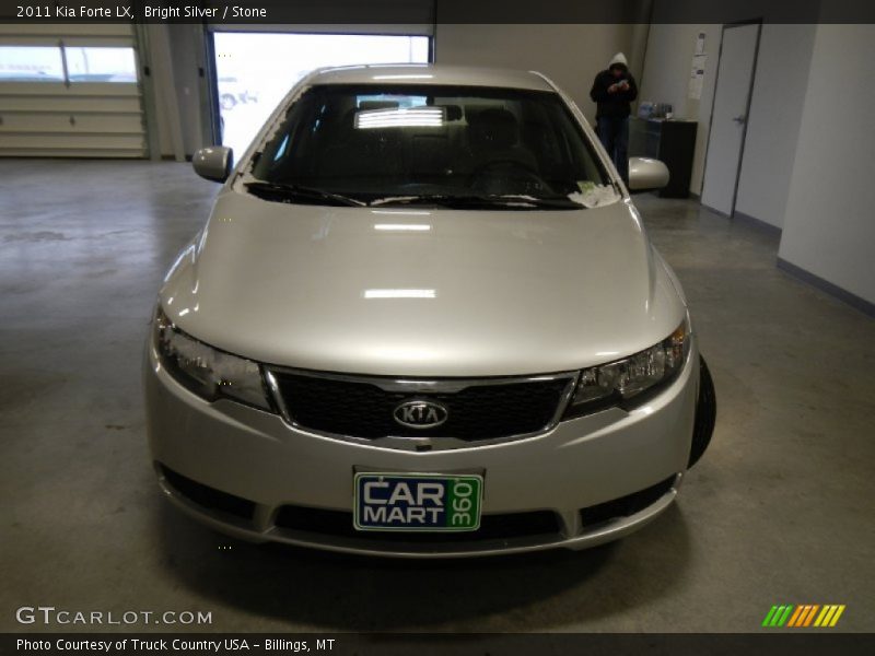 Bright Silver / Stone 2011 Kia Forte LX