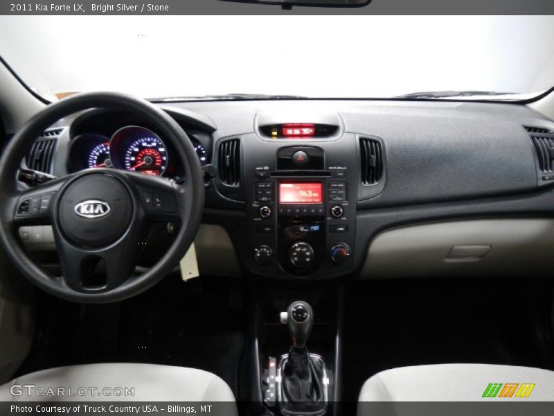 Bright Silver / Stone 2011 Kia Forte LX