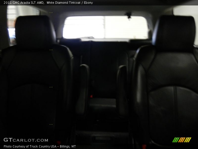 White Diamond Tintcoat / Ebony 2011 GMC Acadia SLT AWD