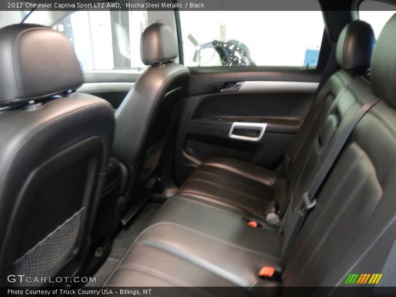 Mocha Steel Metallic / Black 2012 Chevrolet Captiva Sport LTZ AWD