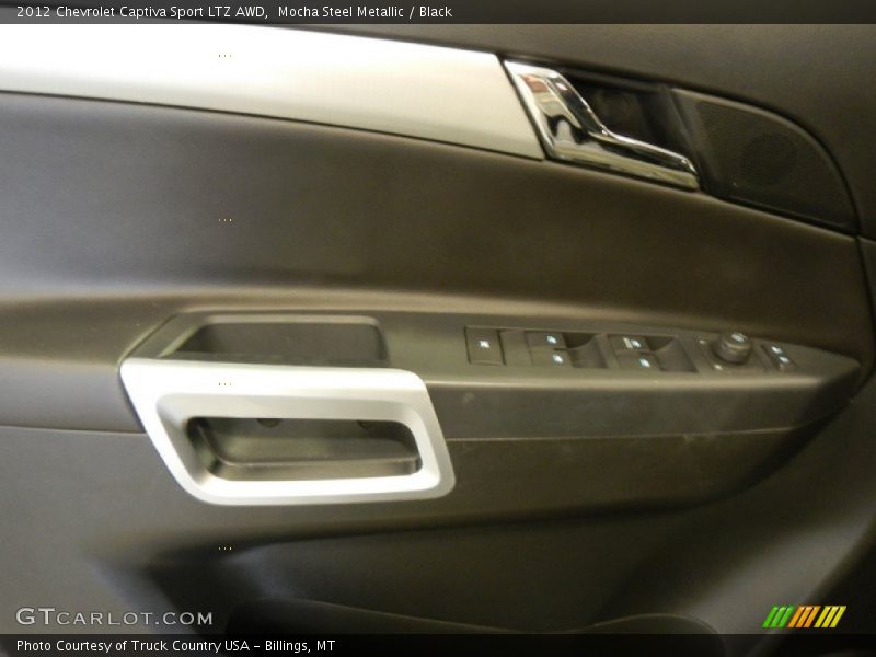 Mocha Steel Metallic / Black 2012 Chevrolet Captiva Sport LTZ AWD