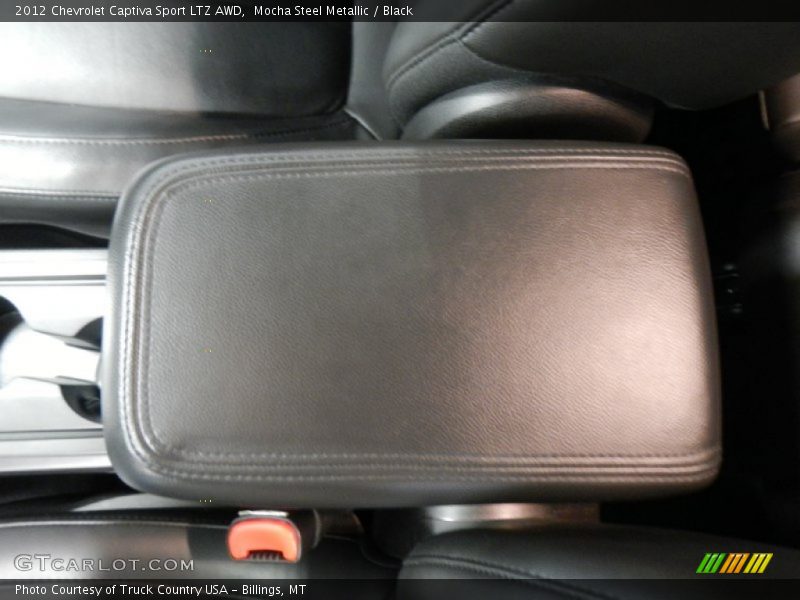 Mocha Steel Metallic / Black 2012 Chevrolet Captiva Sport LTZ AWD