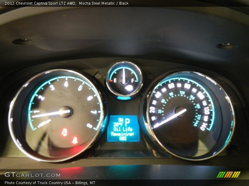  2012 Captiva Sport LTZ AWD LTZ AWD Gauges