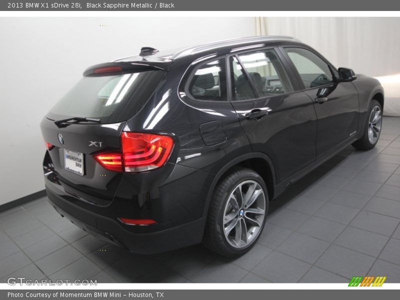 Black Sapphire Metallic / Black 2013 BMW X1 sDrive 28i