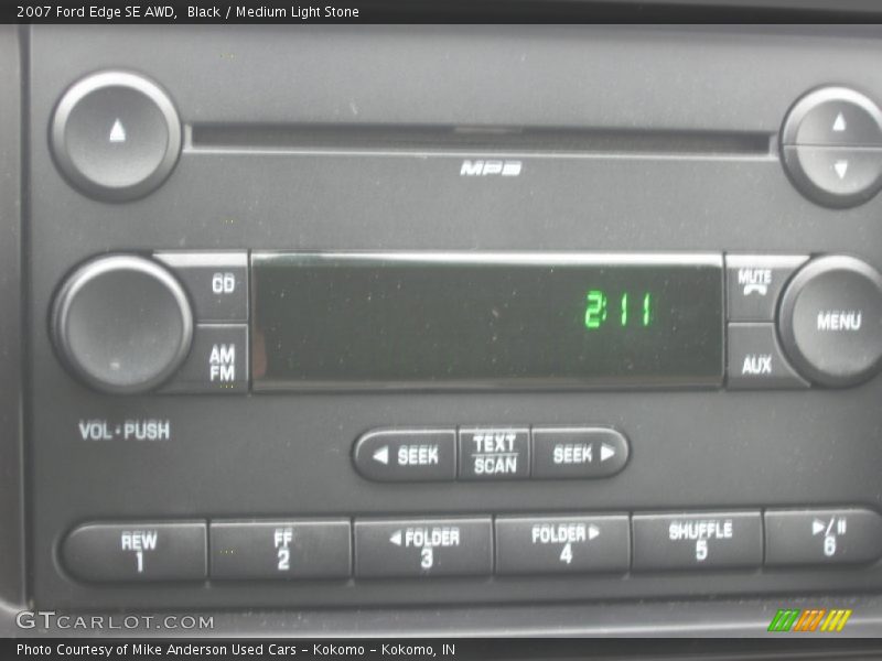 Audio System of 2007 Edge SE AWD