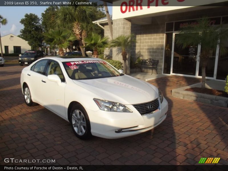 Starfire Pearl White / Cashmere 2009 Lexus ES 350