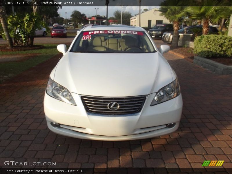 Starfire Pearl White / Cashmere 2009 Lexus ES 350