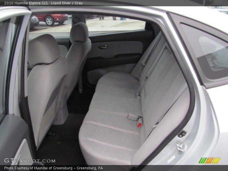 Liquid Silver / Gray 2010 Hyundai Elantra GLS