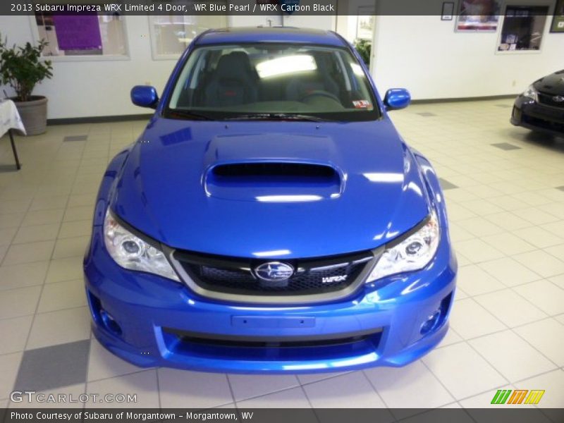 WR Blue Pearl / WRX Carbon Black 2013 Subaru Impreza WRX Limited 4 Door