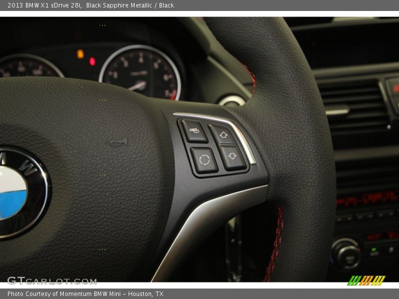 Black Sapphire Metallic / Black 2013 BMW X1 sDrive 28i
