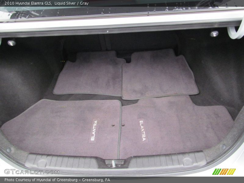 Liquid Silver / Gray 2010 Hyundai Elantra GLS