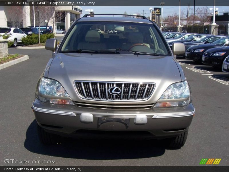 Graphite Gray Pearl / Ivory 2002 Lexus RX 300 AWD