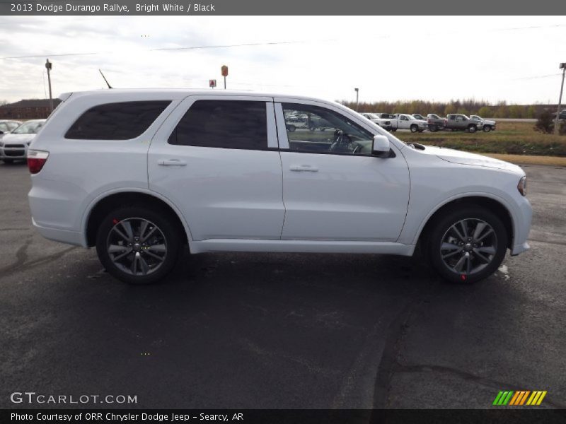 Bright White / Black 2013 Dodge Durango Rallye